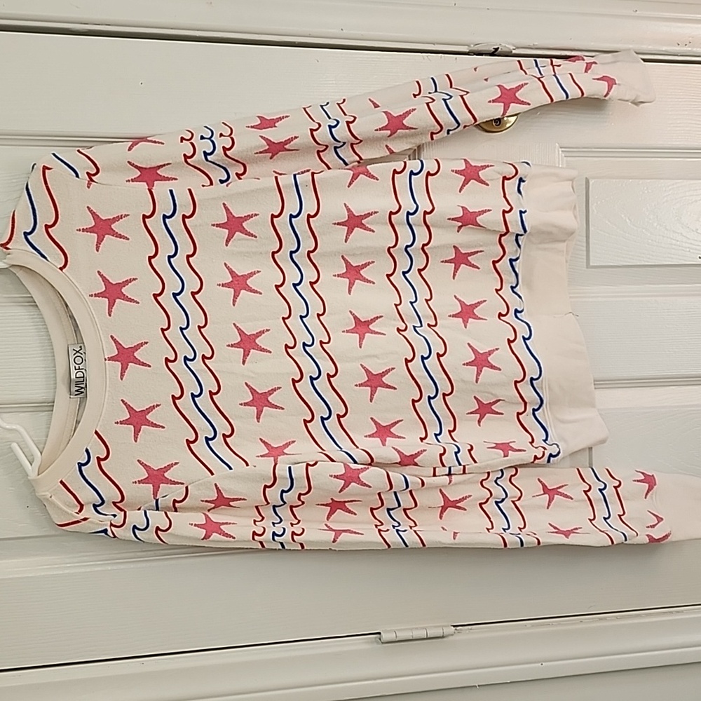 WILDFOX Stars & Waves Pullover Sweater